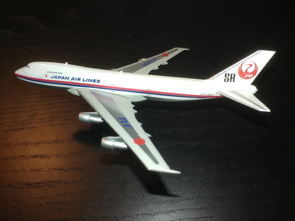 F-Toys Boeing 747 Farewell Collection (JAL Wing Collection 3